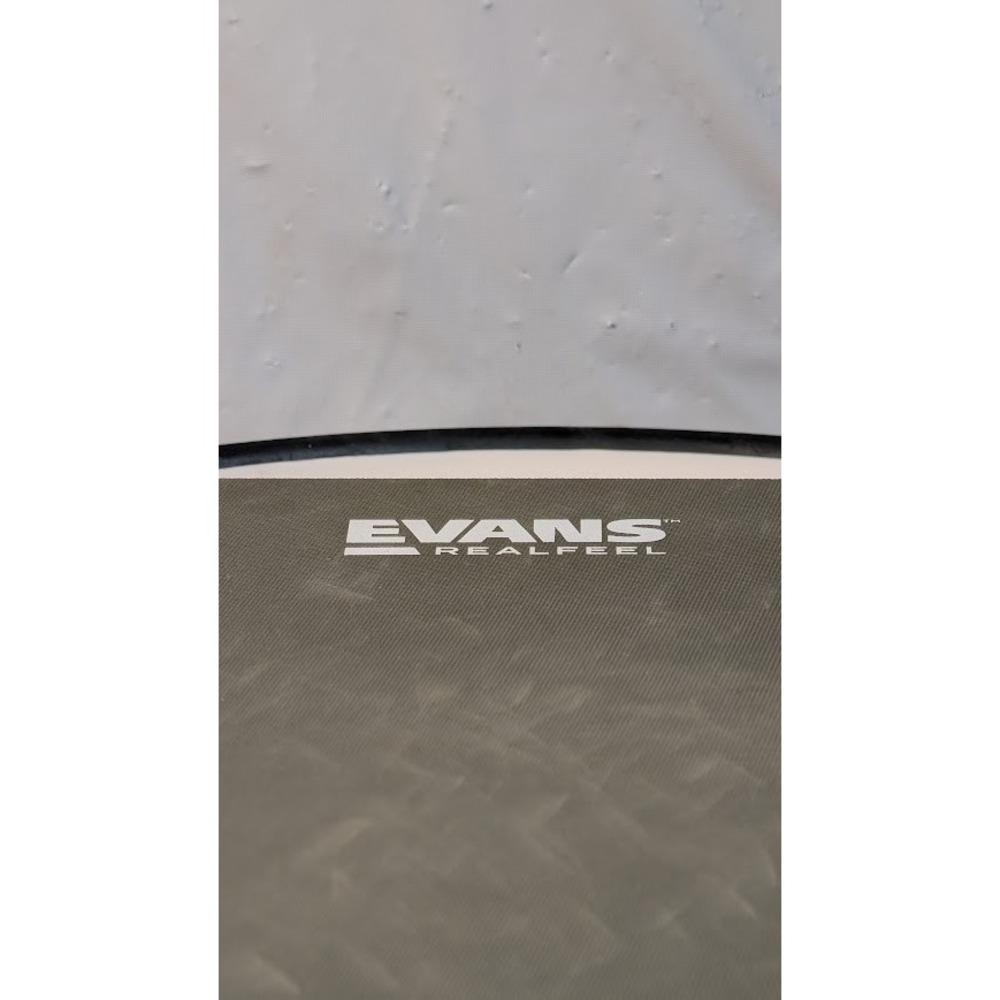 Evans lolunut RealFeel Drum Practice Pad Set Bundle Stand Case Multi Percussion - Picture 7 of 14